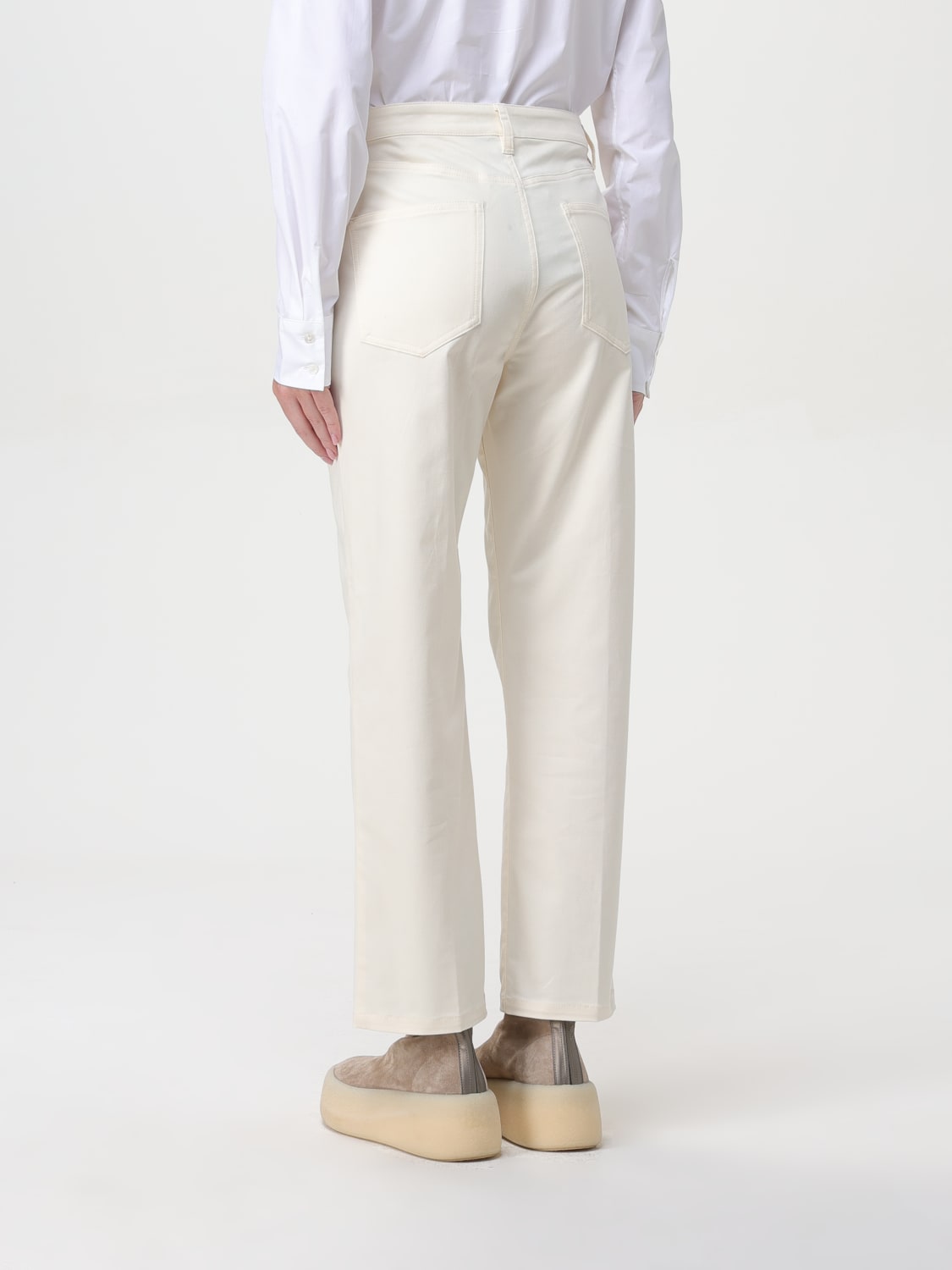 FABIANA FILIPPI PANTS: Pants woman Fabiana Filippi, White - Img 2