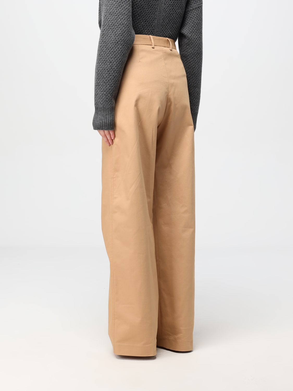 FABIANA FILIPPI PANTS: Pants woman Fabiana Filippi, Camel - Img 2