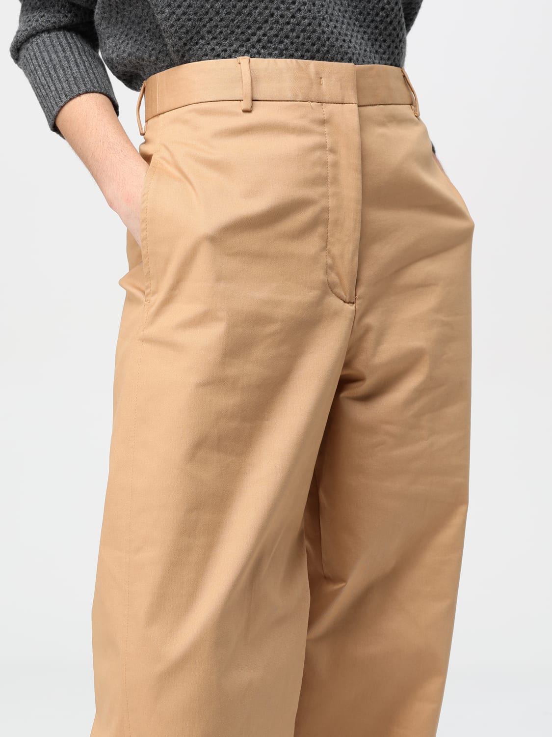 FABIANA FILIPPI PANTS: Pants woman Fabiana Filippi, Camel - Img 3