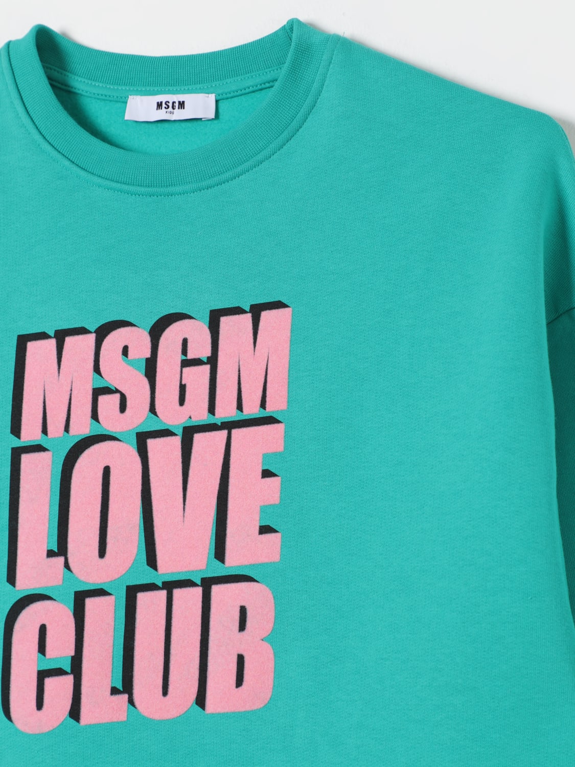 MSGM KIDS セーター: セーター ボーイ MSGM Kids, グリーン - Img 3