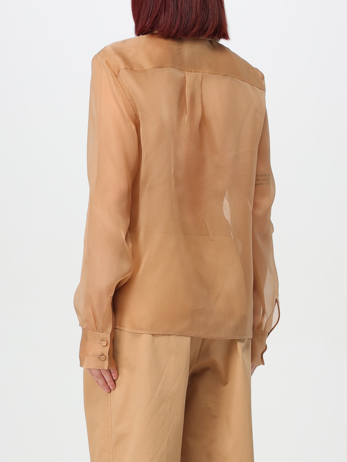 FABIANA FILIPPI SHIRT: Shirt woman Fabiana Filippi, Camel - Img 2