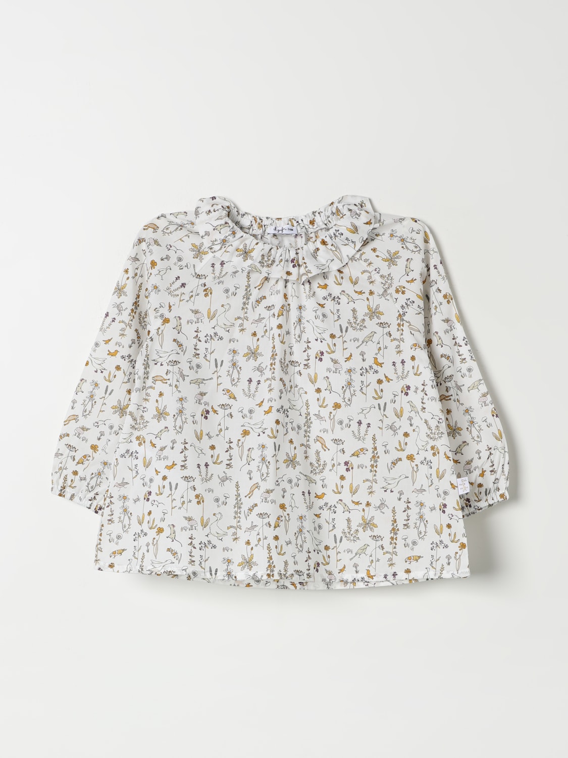 IL GUFO SHIRT: Shirt kids Il Gufo, White - Img 1