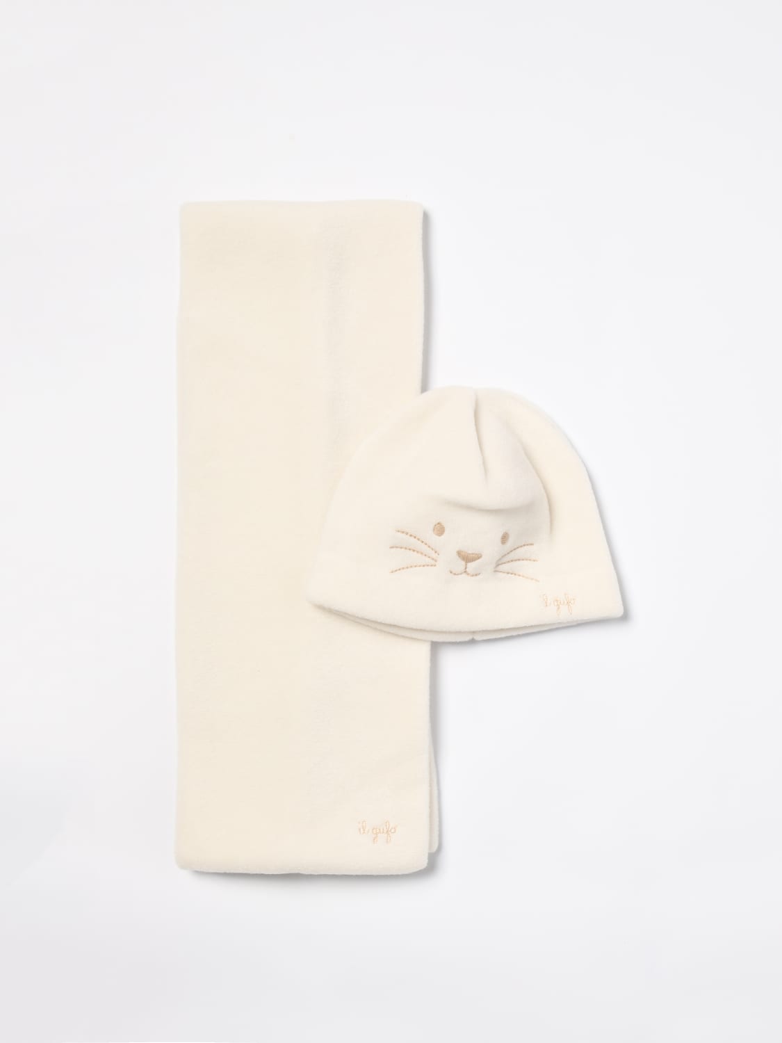 IL GUFO GIRLS' HATS: Girls' hats kids Il Gufo, Beige - Img 1