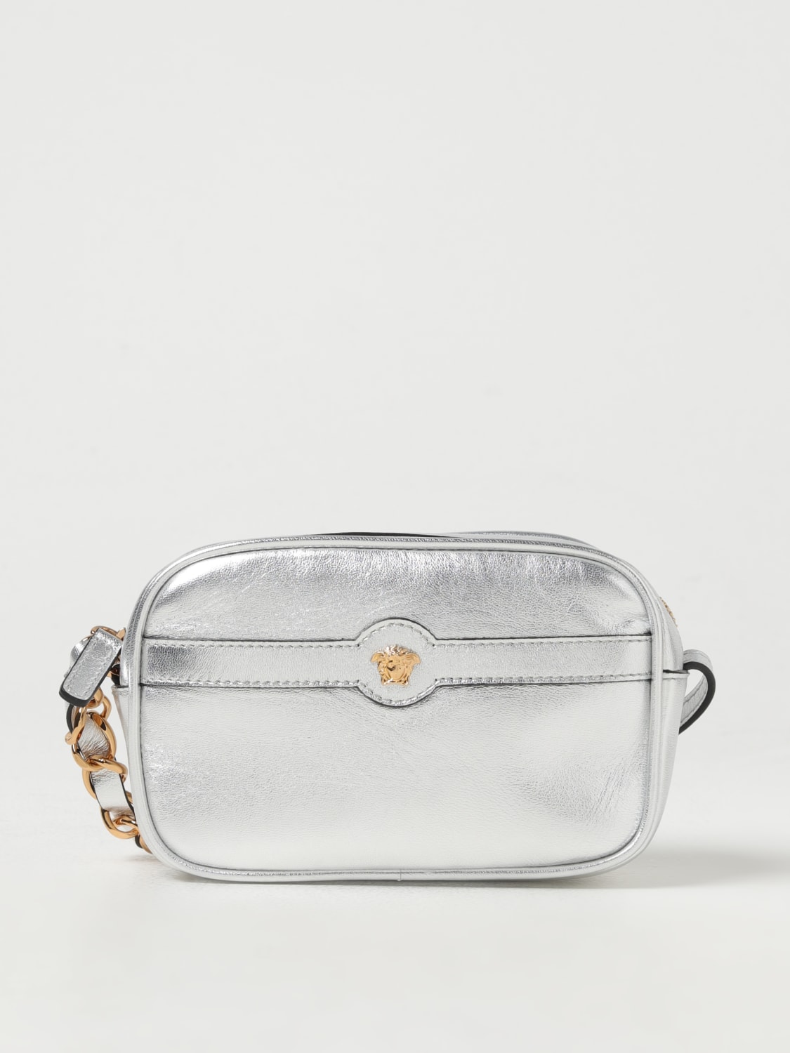 VERSACE BAG: Bag kids Versace, Silver - Img 1