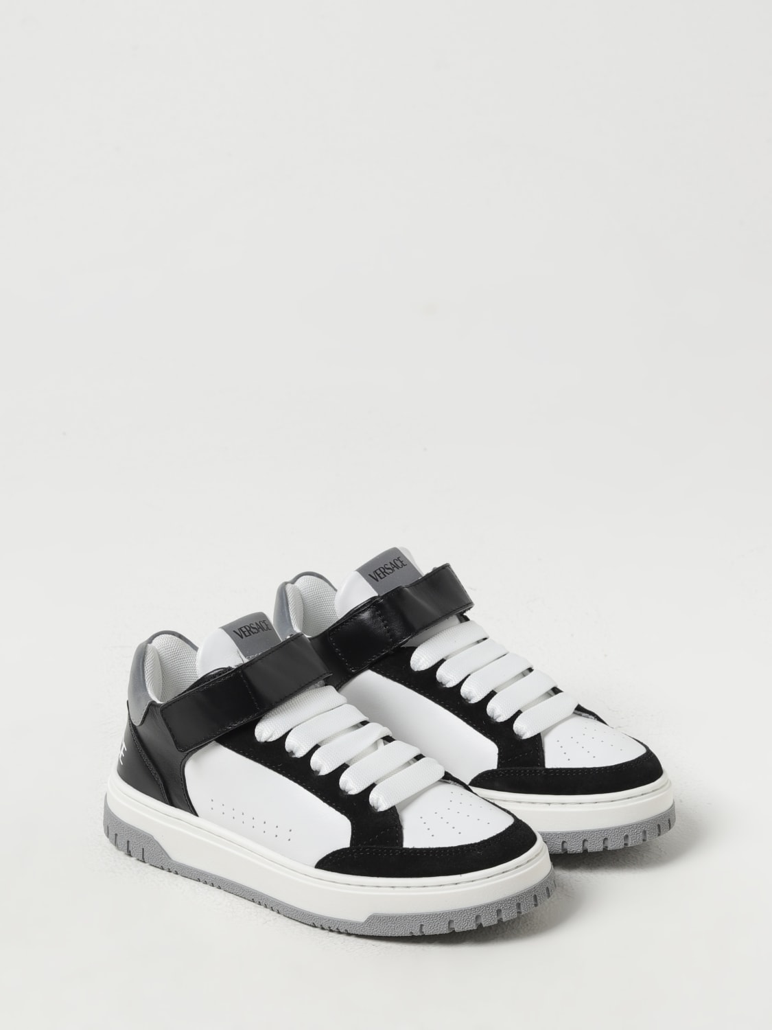 VERSACE SNEAKERS: Shoes kids Versace, White - Img 2