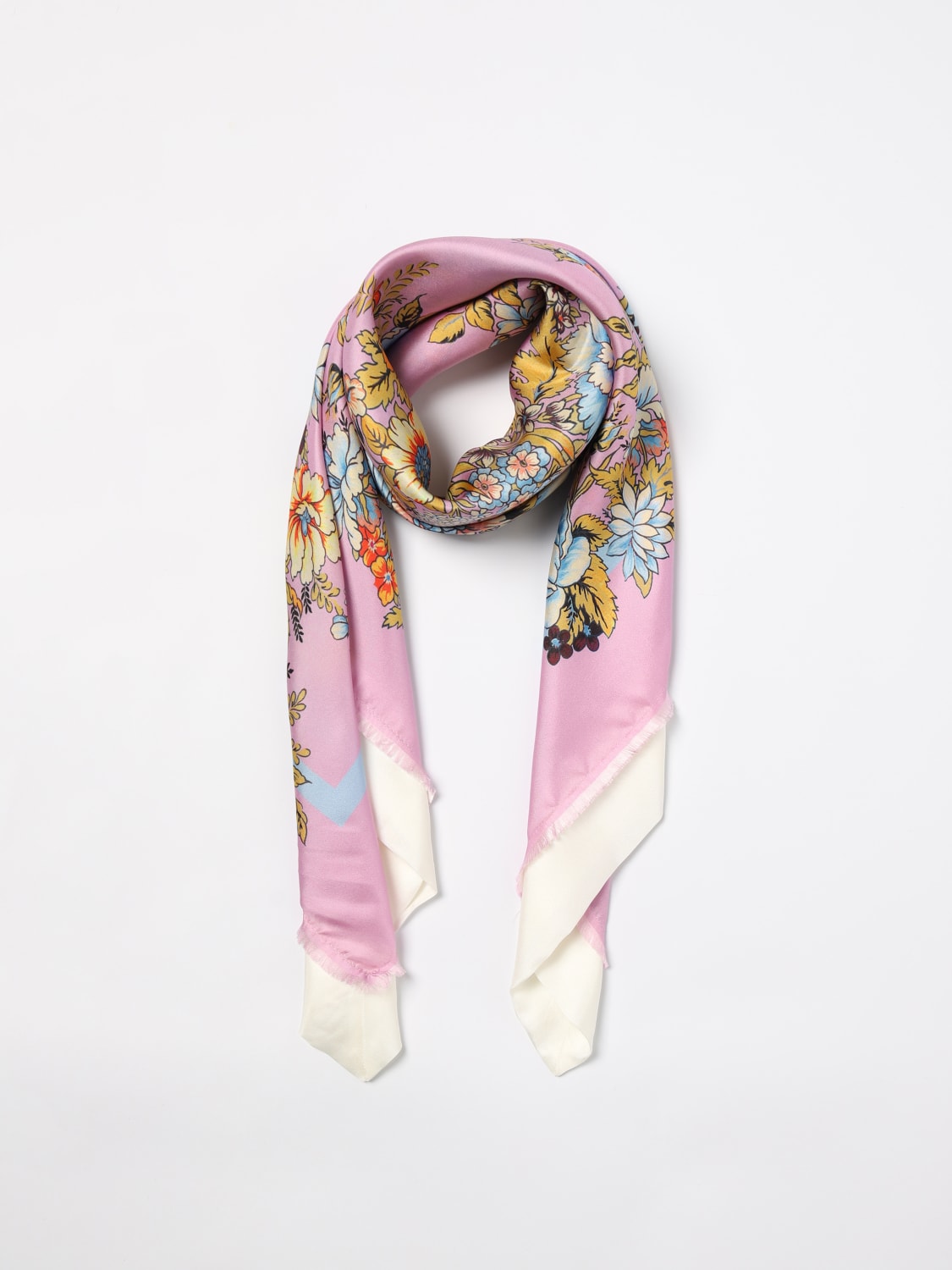 ETRO NECK SCARF: Neck scarf woman Etro, Pink - Img 2