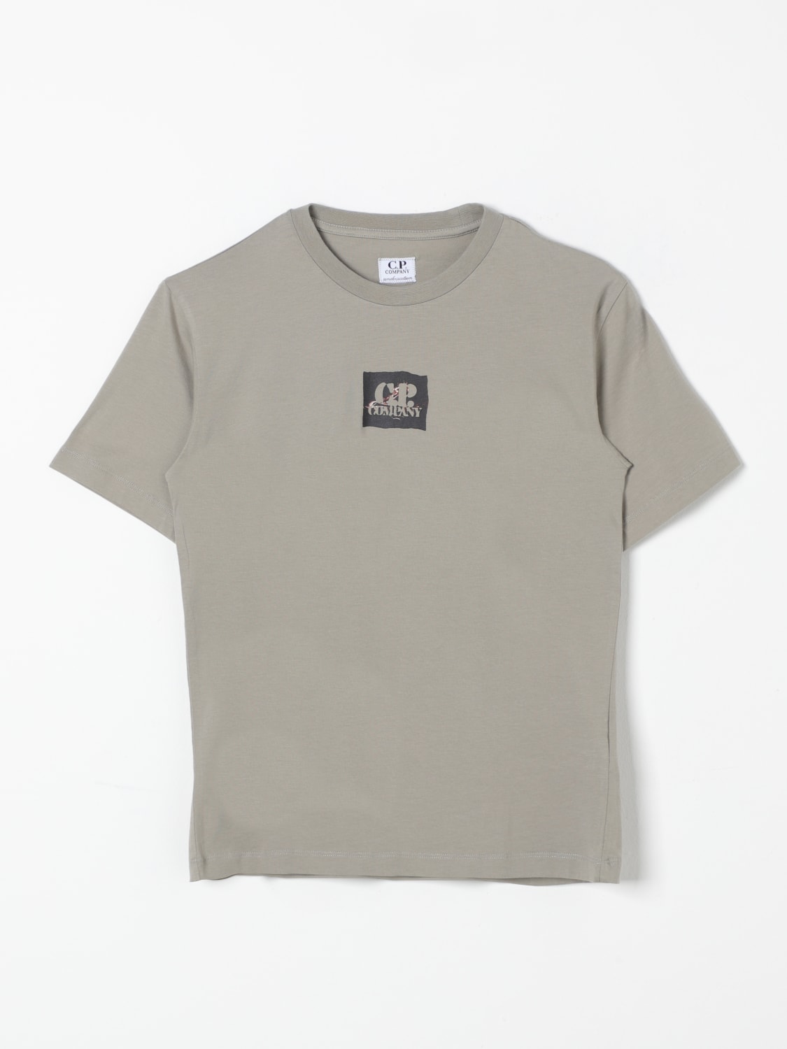 C.P. COMPANY T-SHIRT: T-shirt kids C.P. Company, Green - Img 1