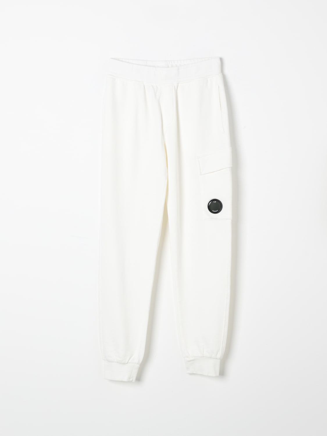 C.P. COMPANY PANTALON: Pantalon enfant C.P. Company, Blanc - Img 1