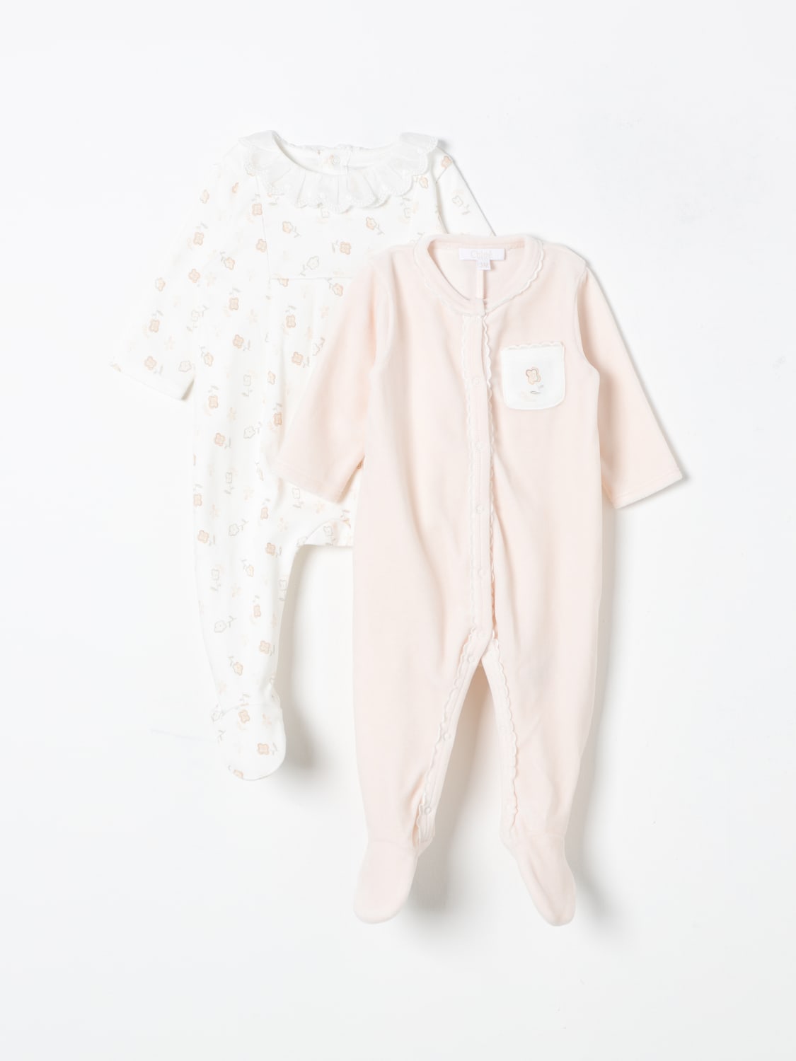 CHLOÉ PAJAMAS: Pajamas kids ChloÉ, White - Img 1