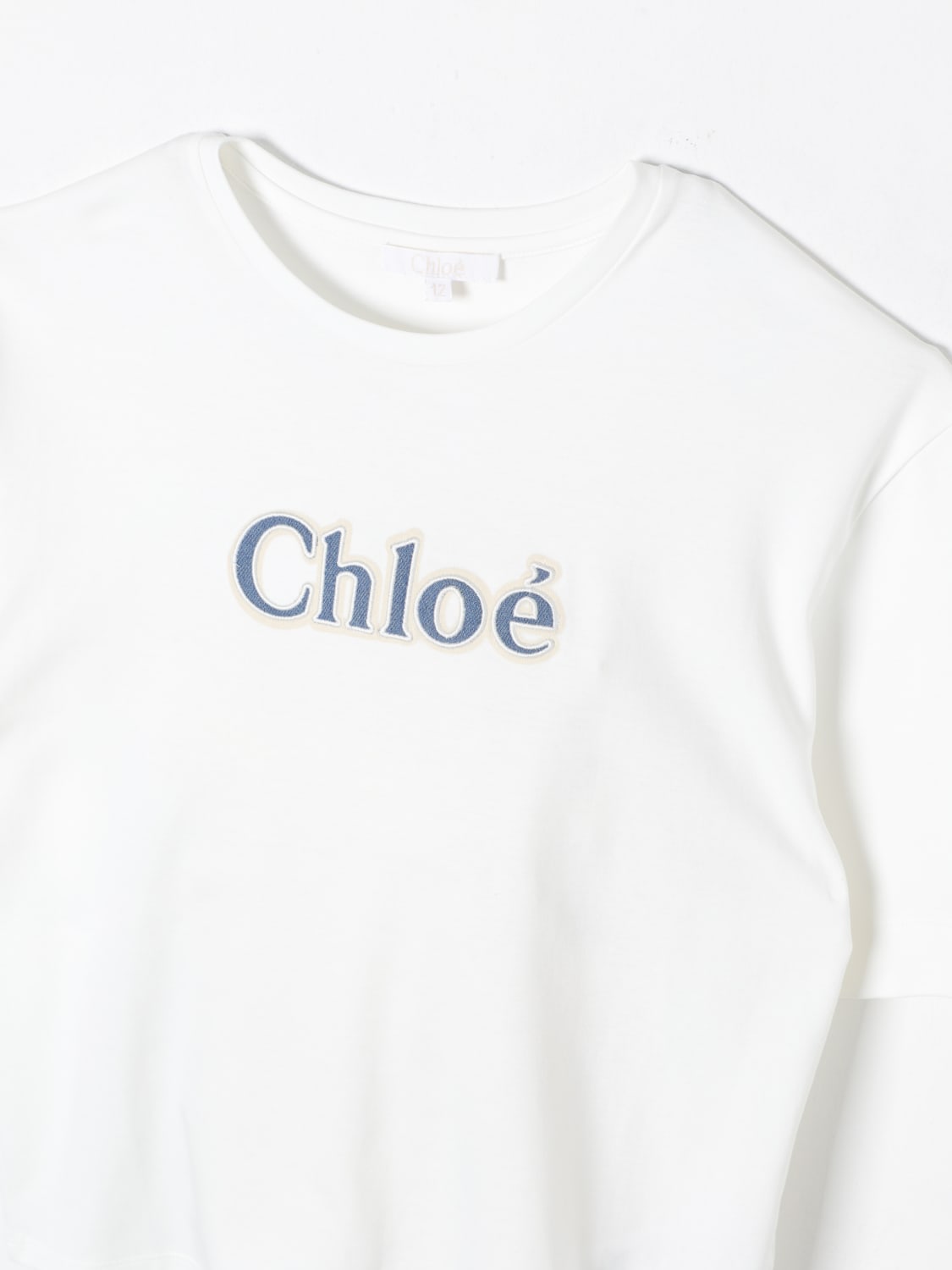 CHLOÉ T-SHIRT: T-shirt kids ChloÉ, White - Img 3