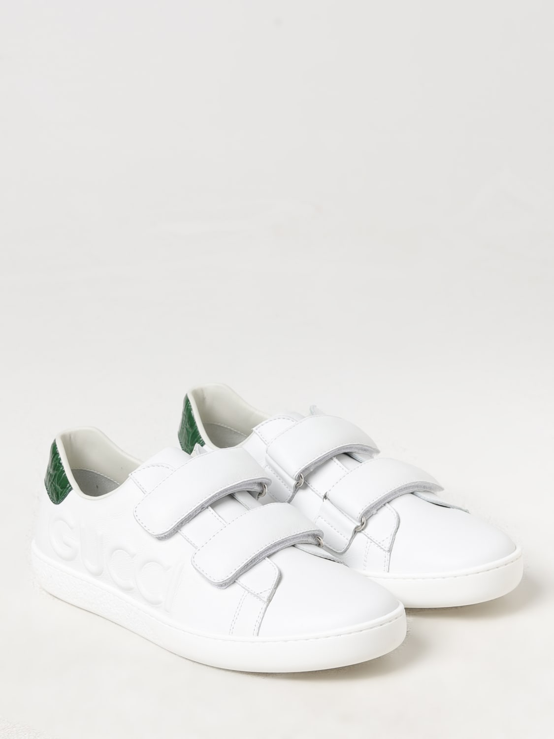 GUCCI BASKETS: Baskets enfant Gucci, Multicolore - Img 2