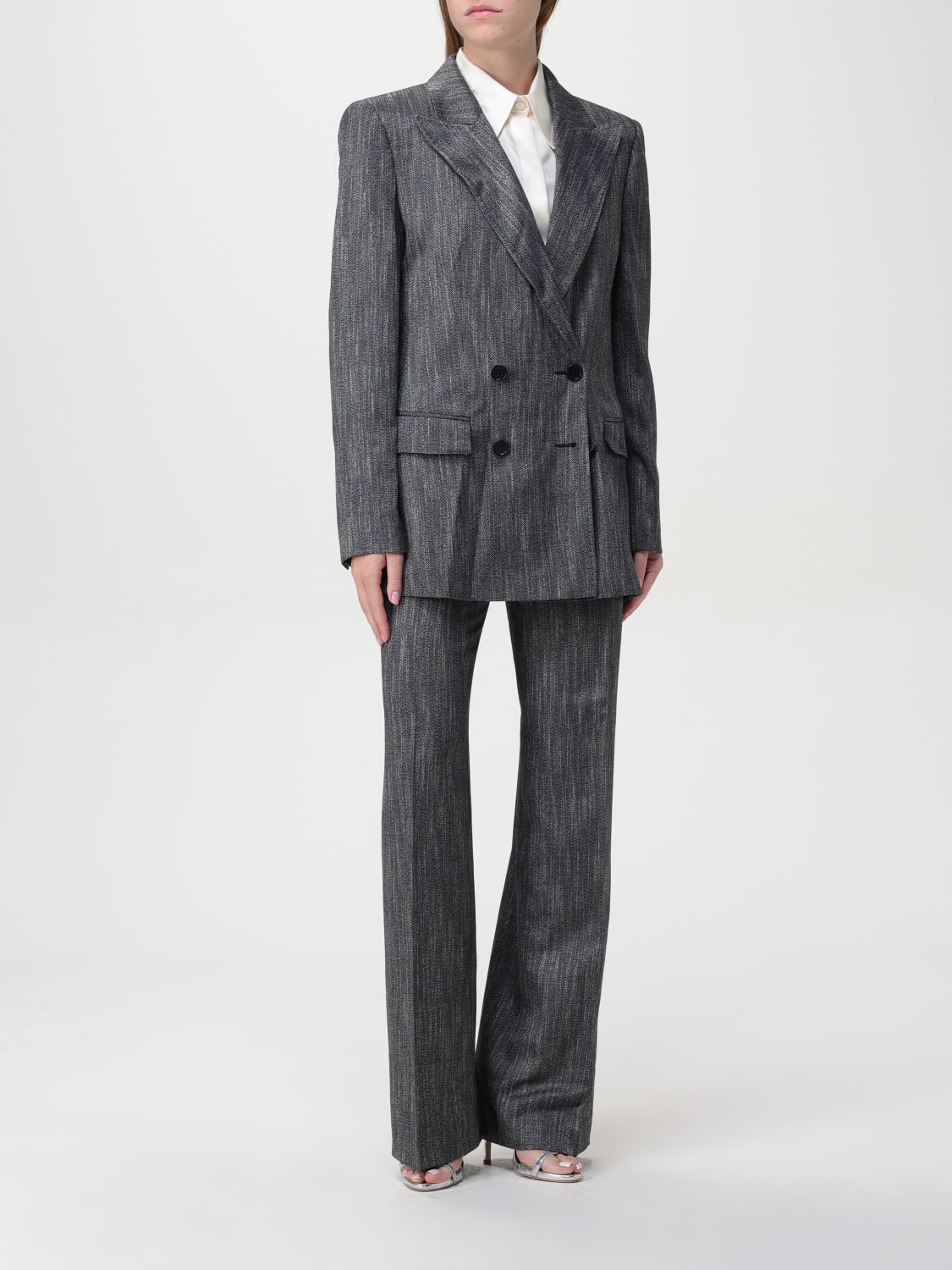 ALBERTA FERRETTI BLAZER: Veste femme Alberta Ferretti, Noir - Img 2