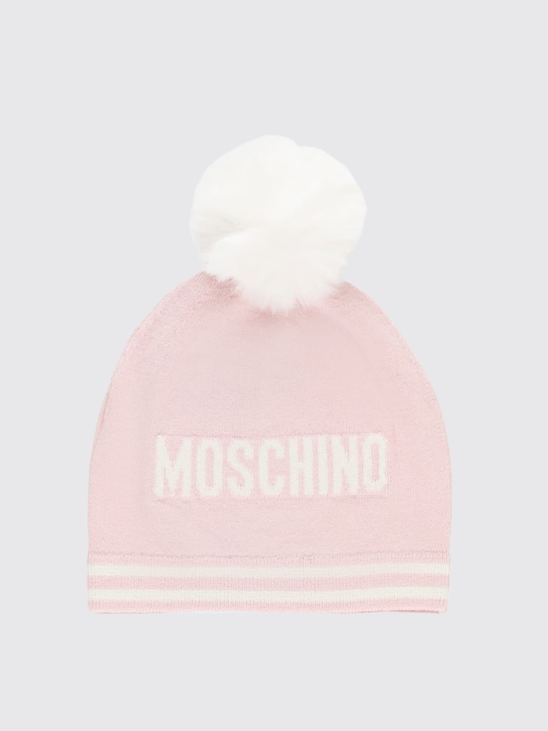 MOSCHINO HAT: Hat kids Moschino, Pink - Img 2