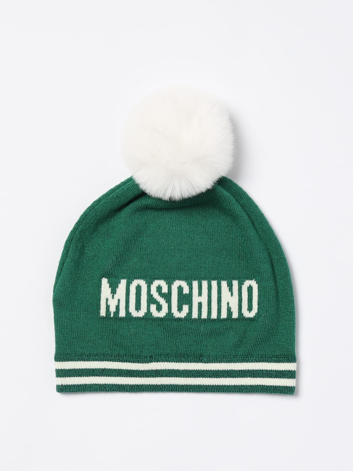 MOSCHINO HAT: Hat kids Moschino, Green - Img 2