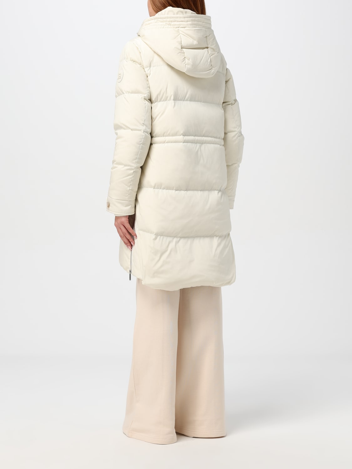 WOOLRICH CAPPOTTO: Piumino Woolrich in nylon trapuntato , Crema - Img 2