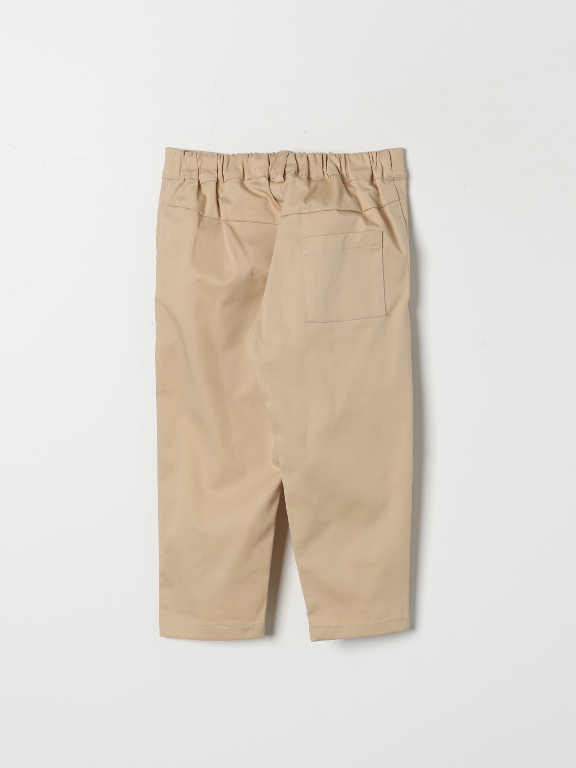 FENDI PANTALONE: Pantalone chino Fendi in cotone, Beige - Img 2