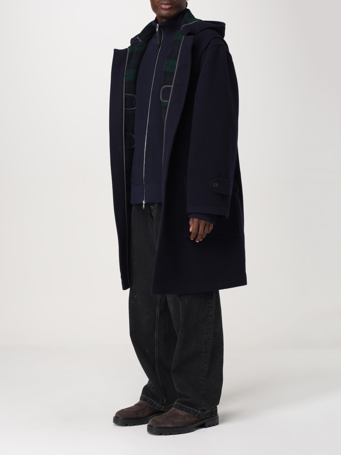 MAISON MARGIELA COAT: Coat men Maison Margiela, Blue - Img 4