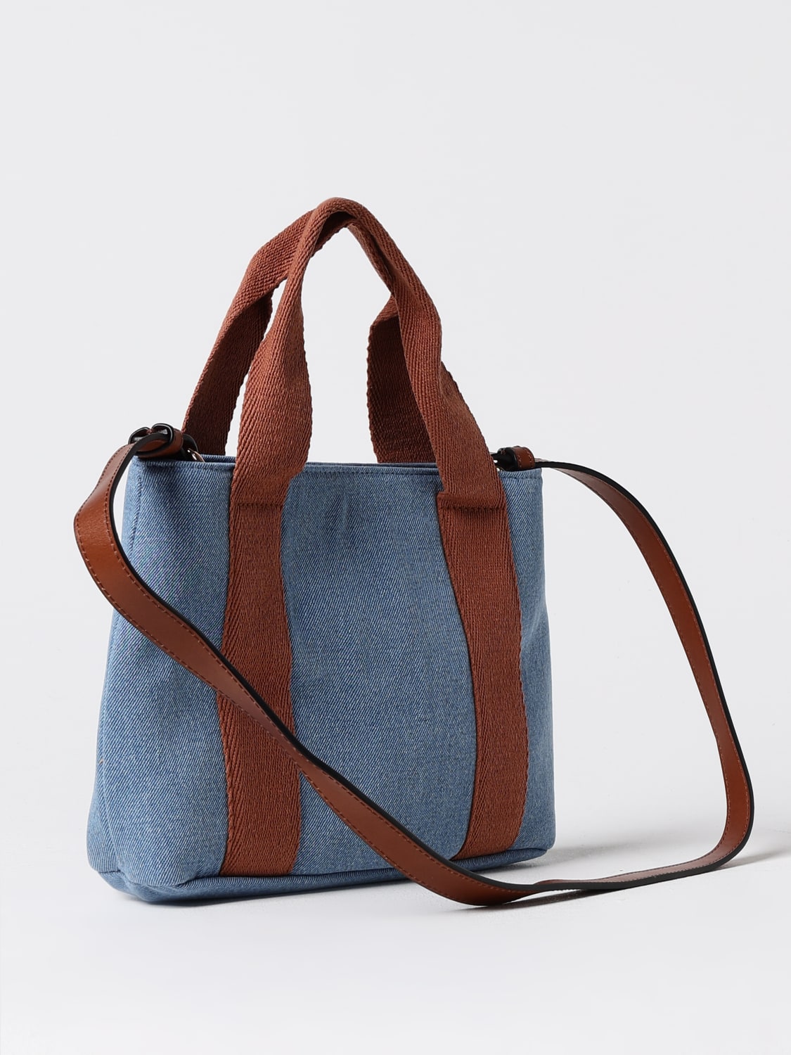 CHLOÉ SAC: Poches enfant ChloÉ, Denim - Img 2