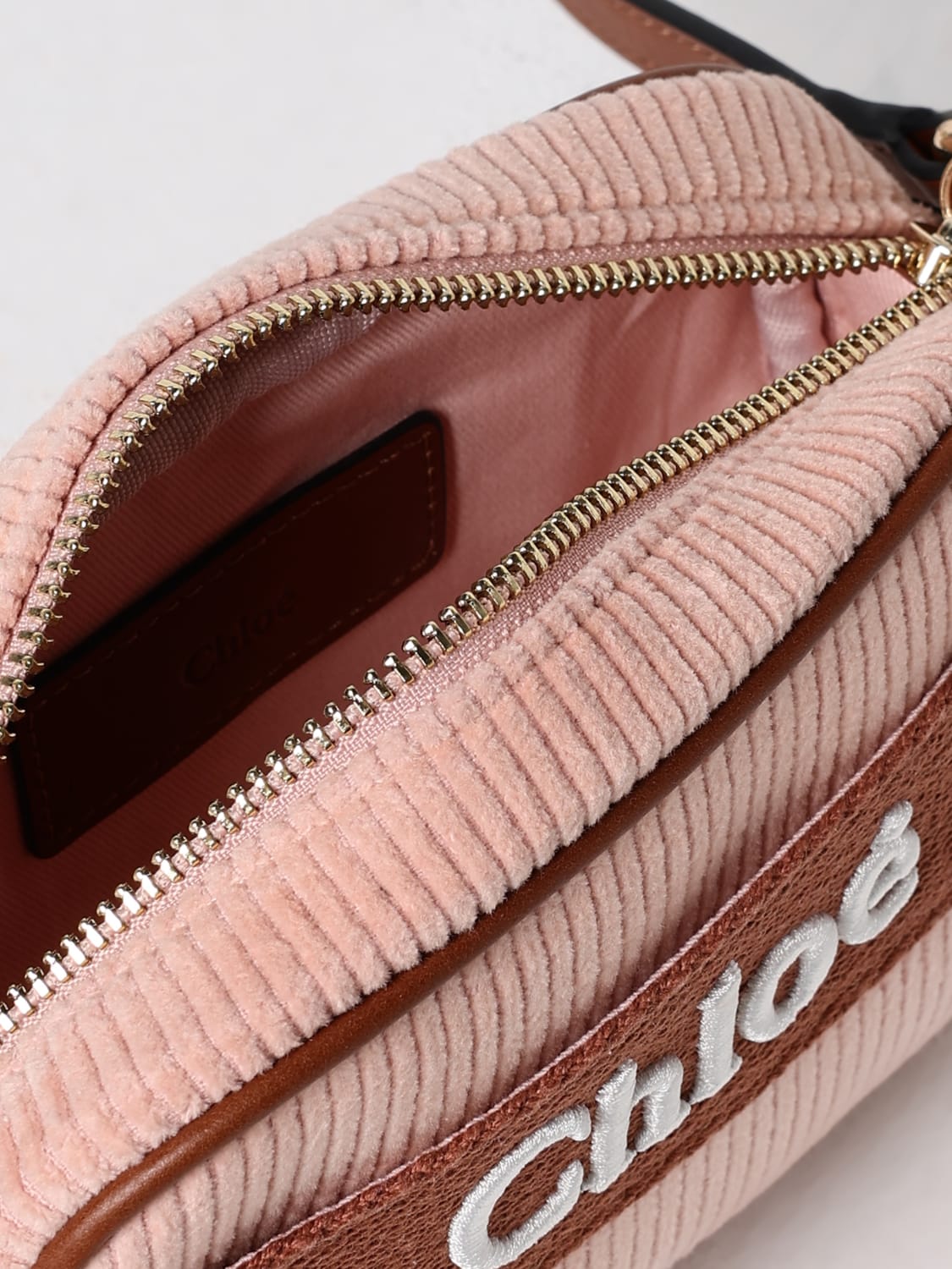 CHLOÉ CLUTCH TASCHE: Umhänge kinder ChloÉ, Pink - Img 4