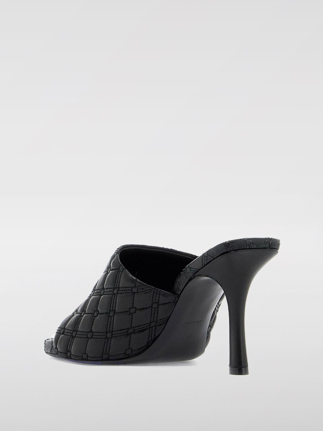 BURBERRY HEELED SANDALS: Shoes woman Burberry, Black - Img 2