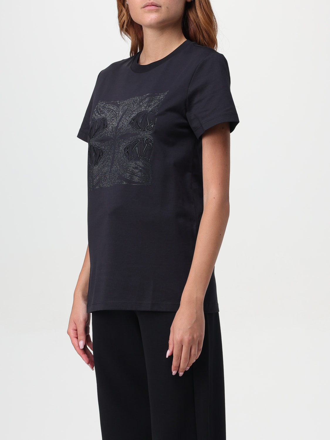 MAX MARA T-SHIRT: Lingerie femme Max Mara, Noir - Img 4