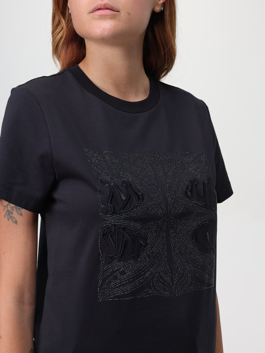 MAX MARA T-SHIRT: Lingerie femme Max Mara, Noir - Img 5