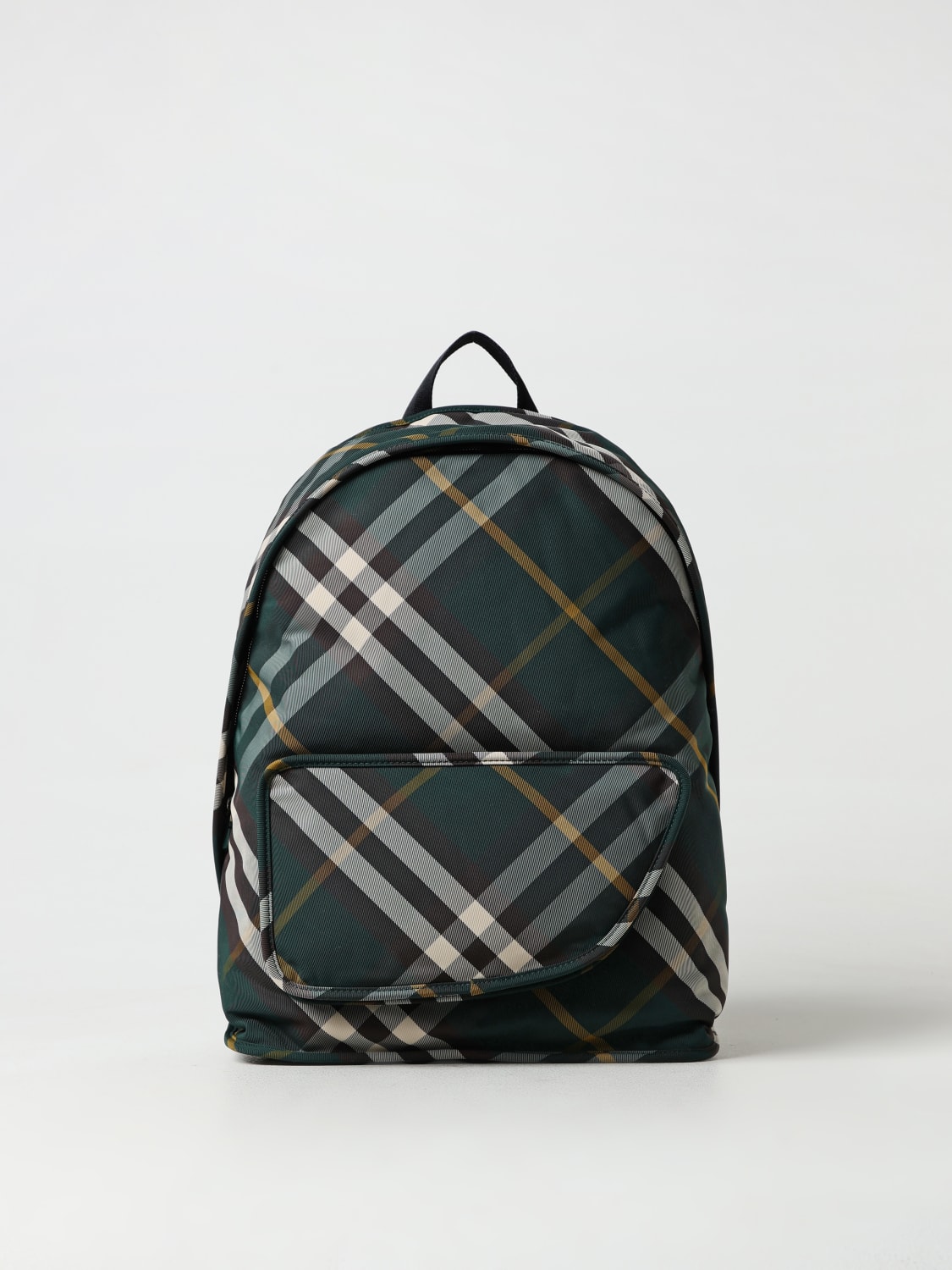 Giglio Zaino Check Burberry in nylon jacquard