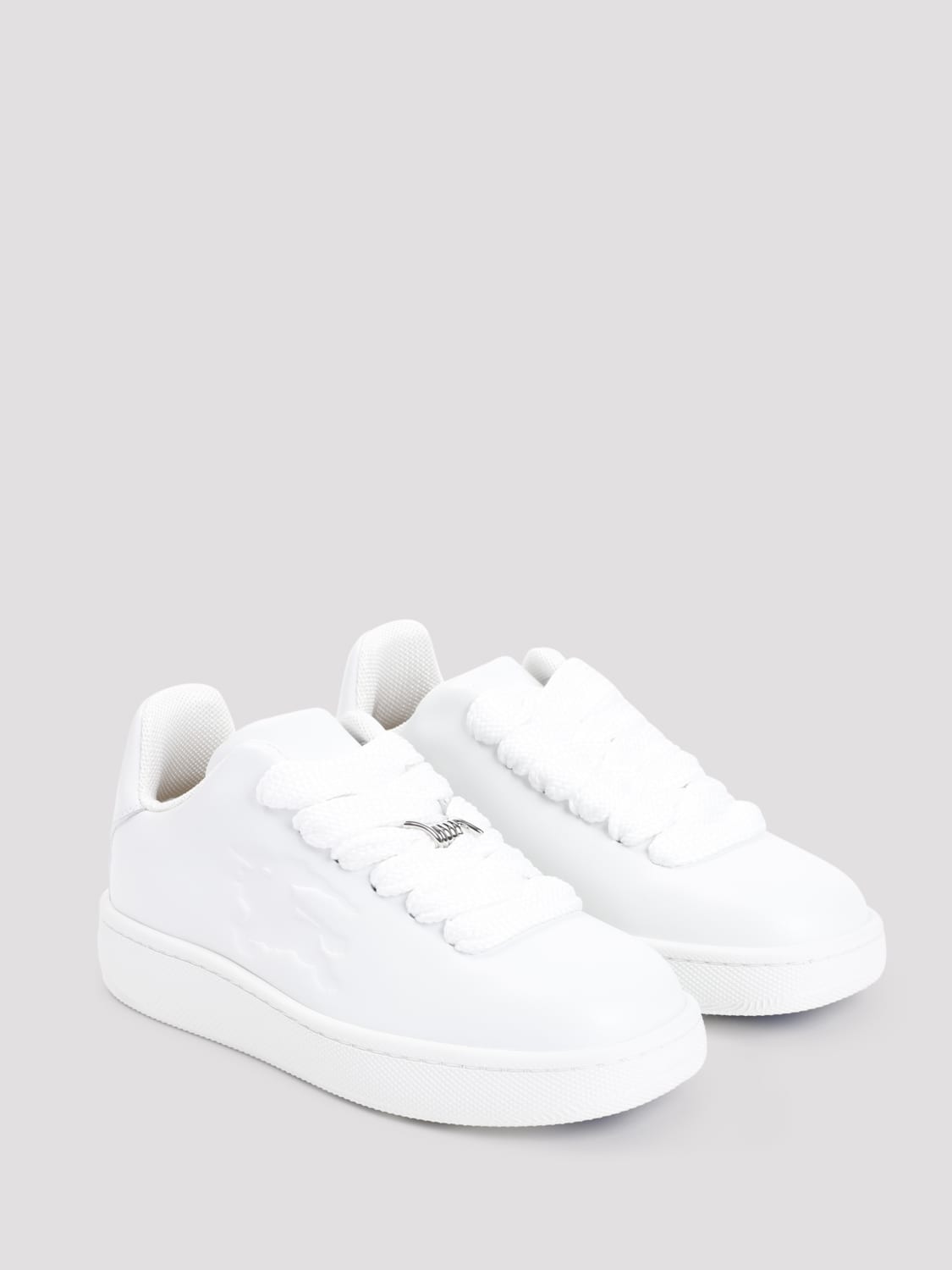 BURBERRY SNEAKERS: Shoes woman Burberry, White - Img 3