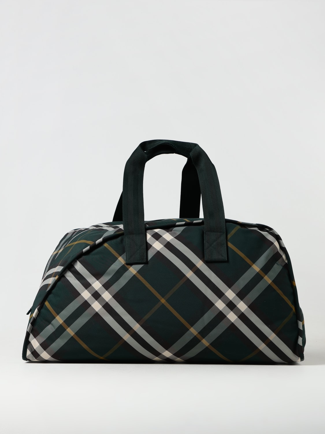 BURBERRY TRAVEL BAG: Bags men Burberry, Green - Img 1