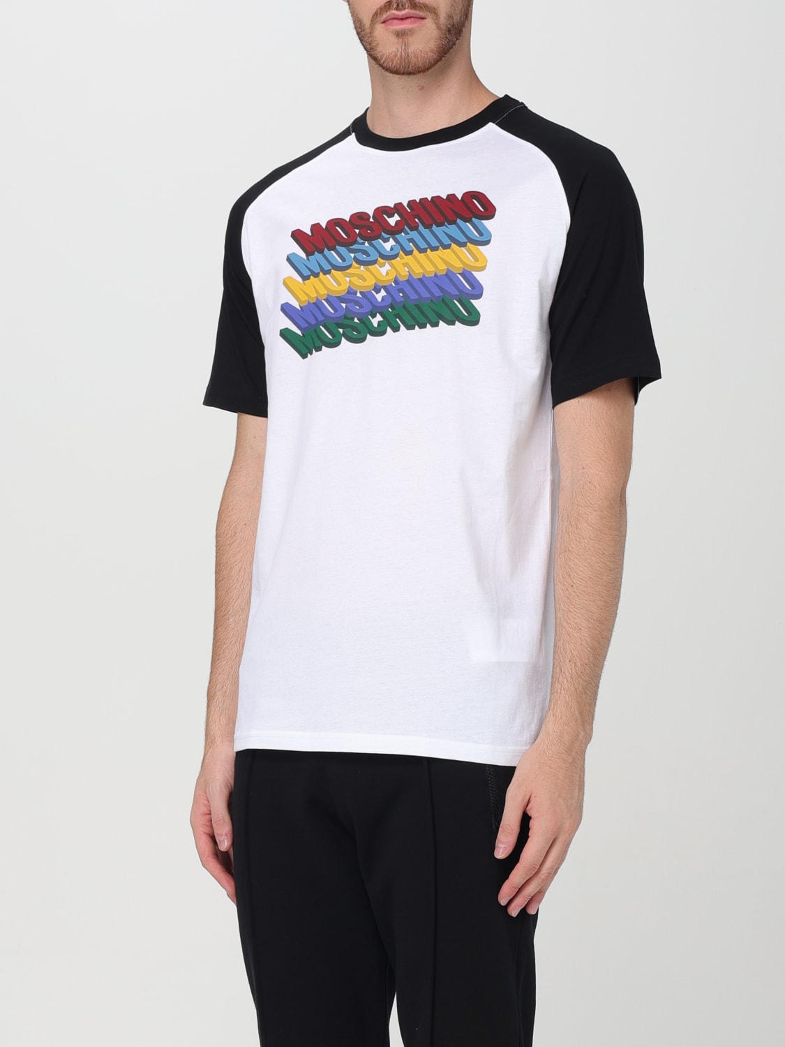 MOSCHINO COUTURE T-SHIRT: T-shirt men Moschino Couture, White - Img 3