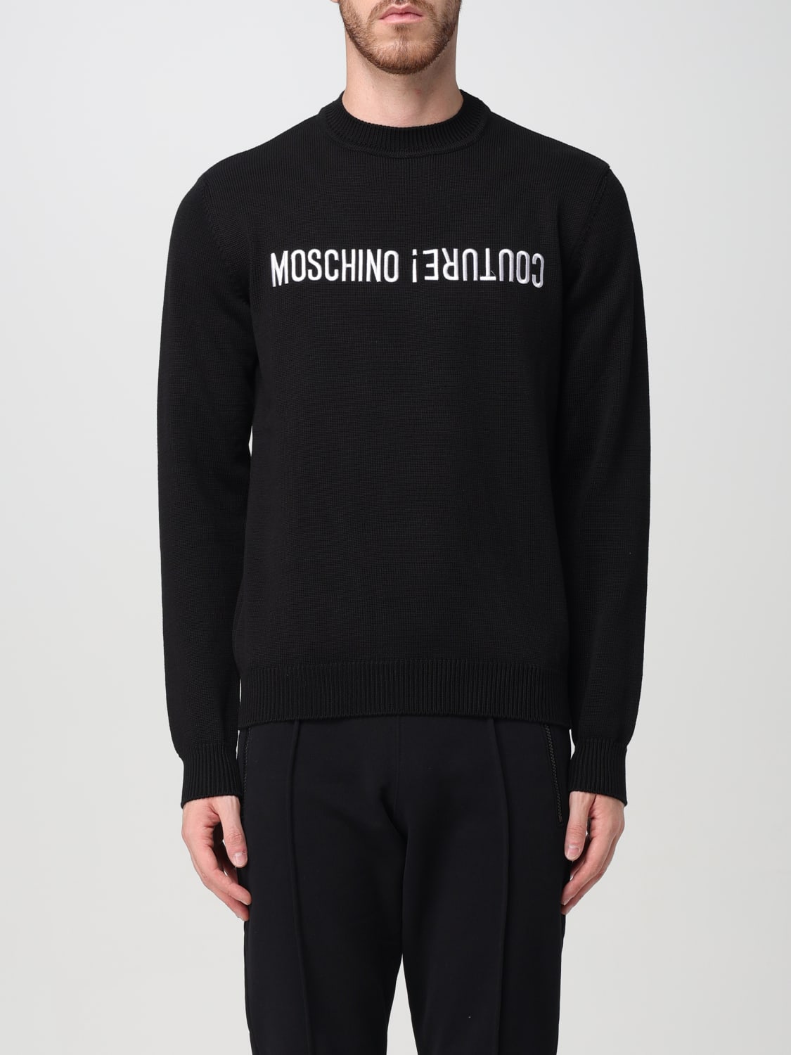 Giglio Maglia a girocollo Moschino Couture in cotone