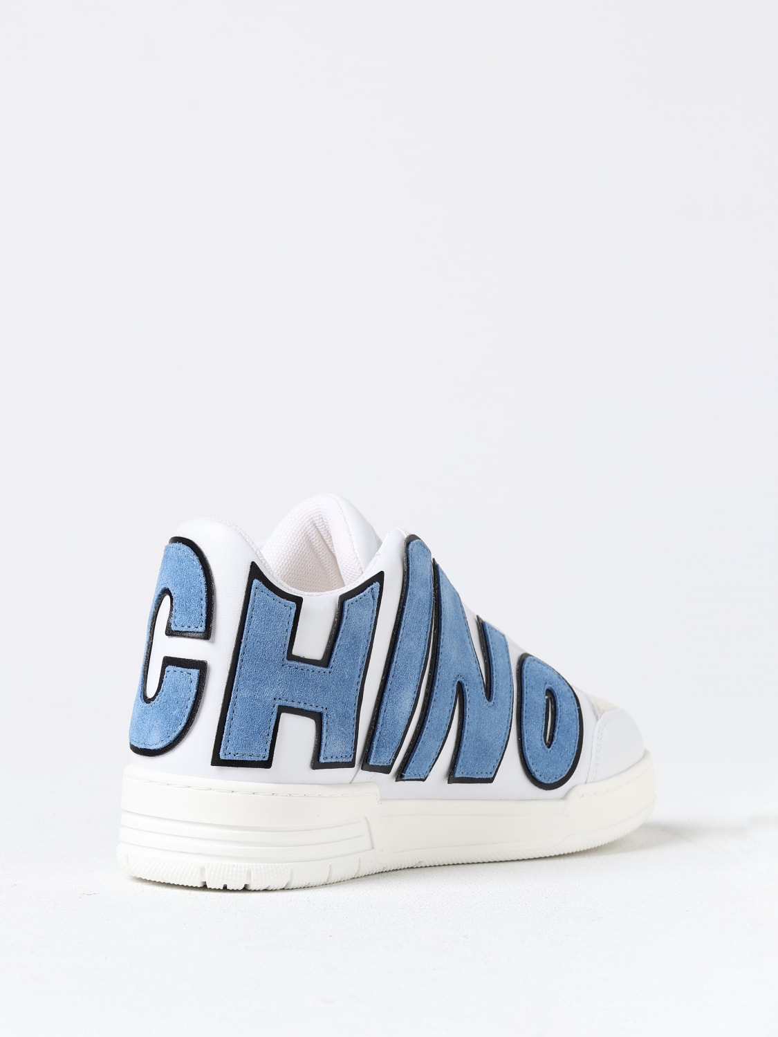 MOSCHINO COUTURE SNEAKERS: Sneakers men Moschino Couture, White - Img 3