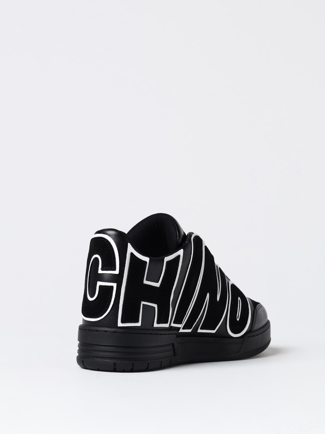 MOSCHINO COUTURE SNEAKERS: Sneakers men Moschino Couture, Black - Img 3