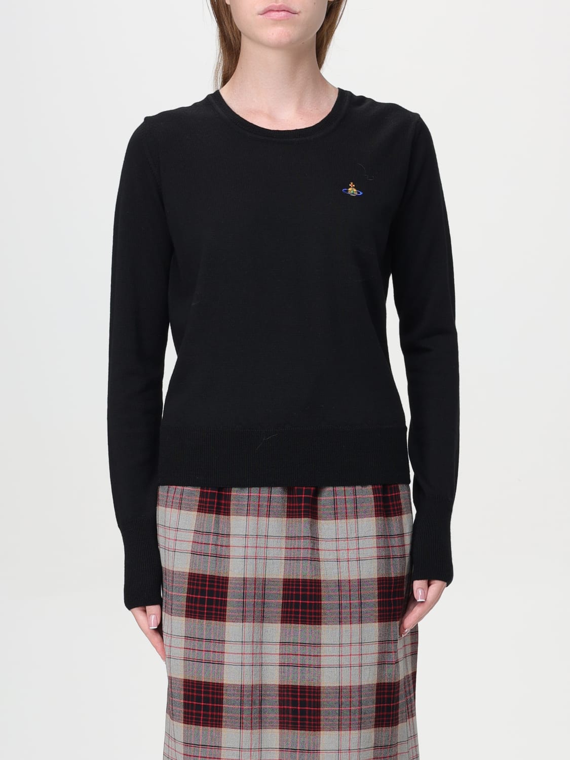 VIVIENNE WESTWOOD MAGLIA: Maglia basic Vivienne Westwood, Nero - Img 1