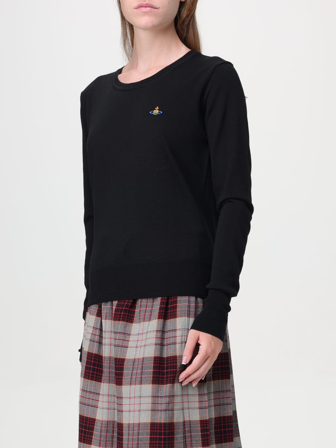 VIVIENNE WESTWOOD MAGLIA: Maglia basic Vivienne Westwood, Nero - Img 4