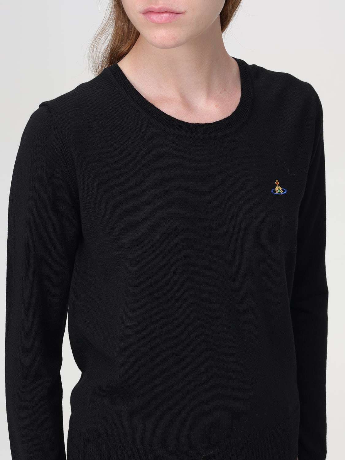 VIVIENNE WESTWOOD MAGLIA: Maglia basic Vivienne Westwood, Nero - Img 5