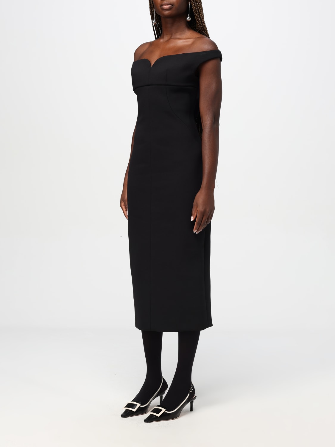 PHILOSOPHY DI LORENZO SERAFINI Dress woman Black Philosophy Di Lorenzo Serafini dress 04045728 online at GIGLIO.COM
