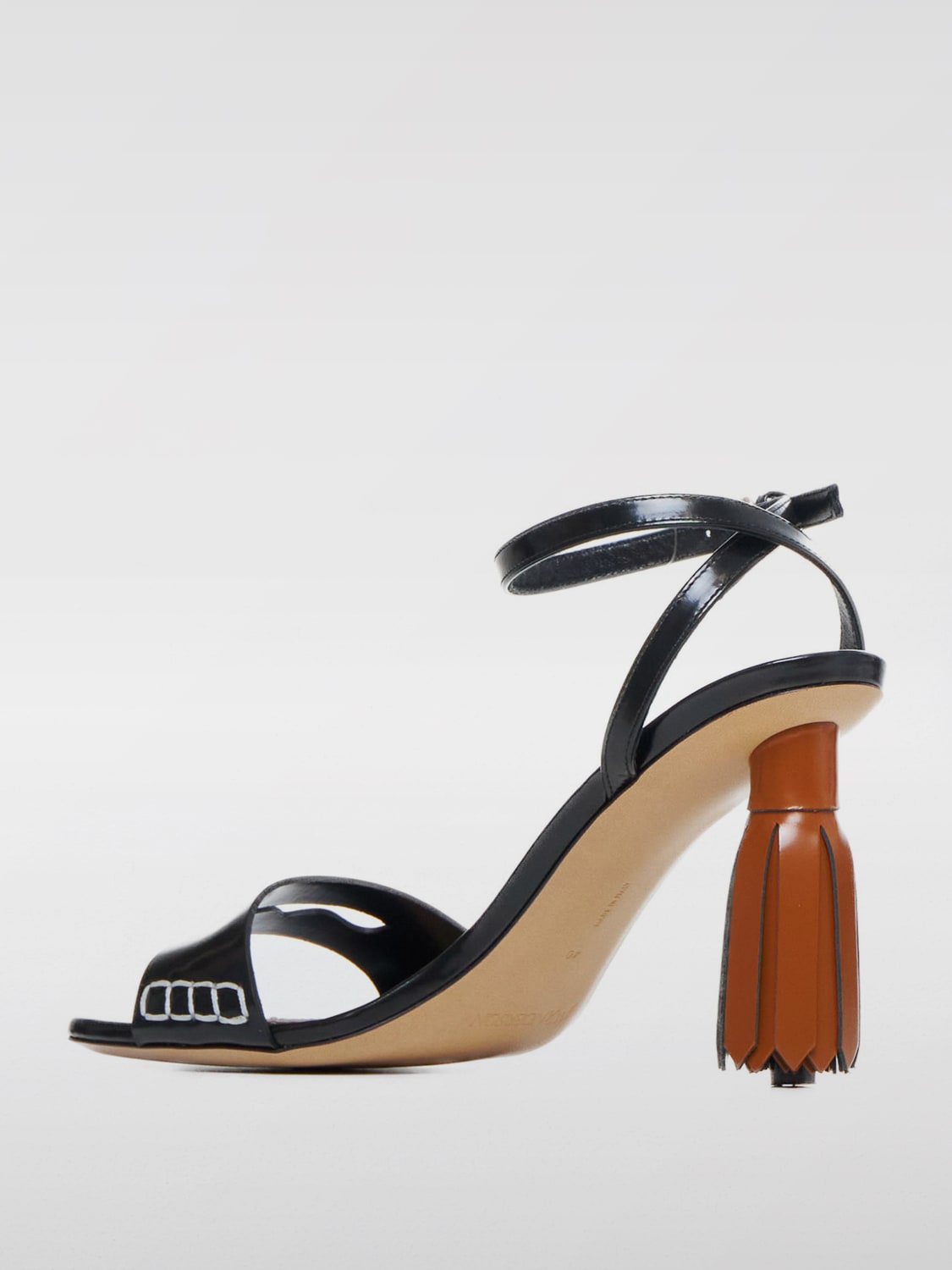 JW ANDERSON HEELED SANDALS: Heeled sandals woman Jw Anderson, Black - Img 3