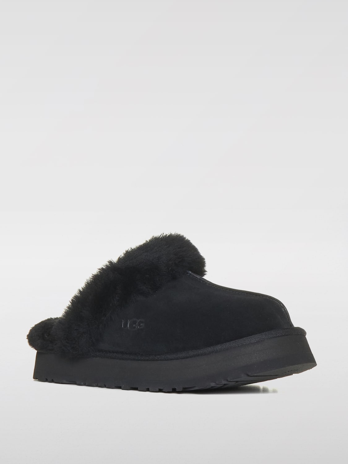 UGG CHAUSSURES BASSES: Sandales plates femme UGG, Noir - Img 2