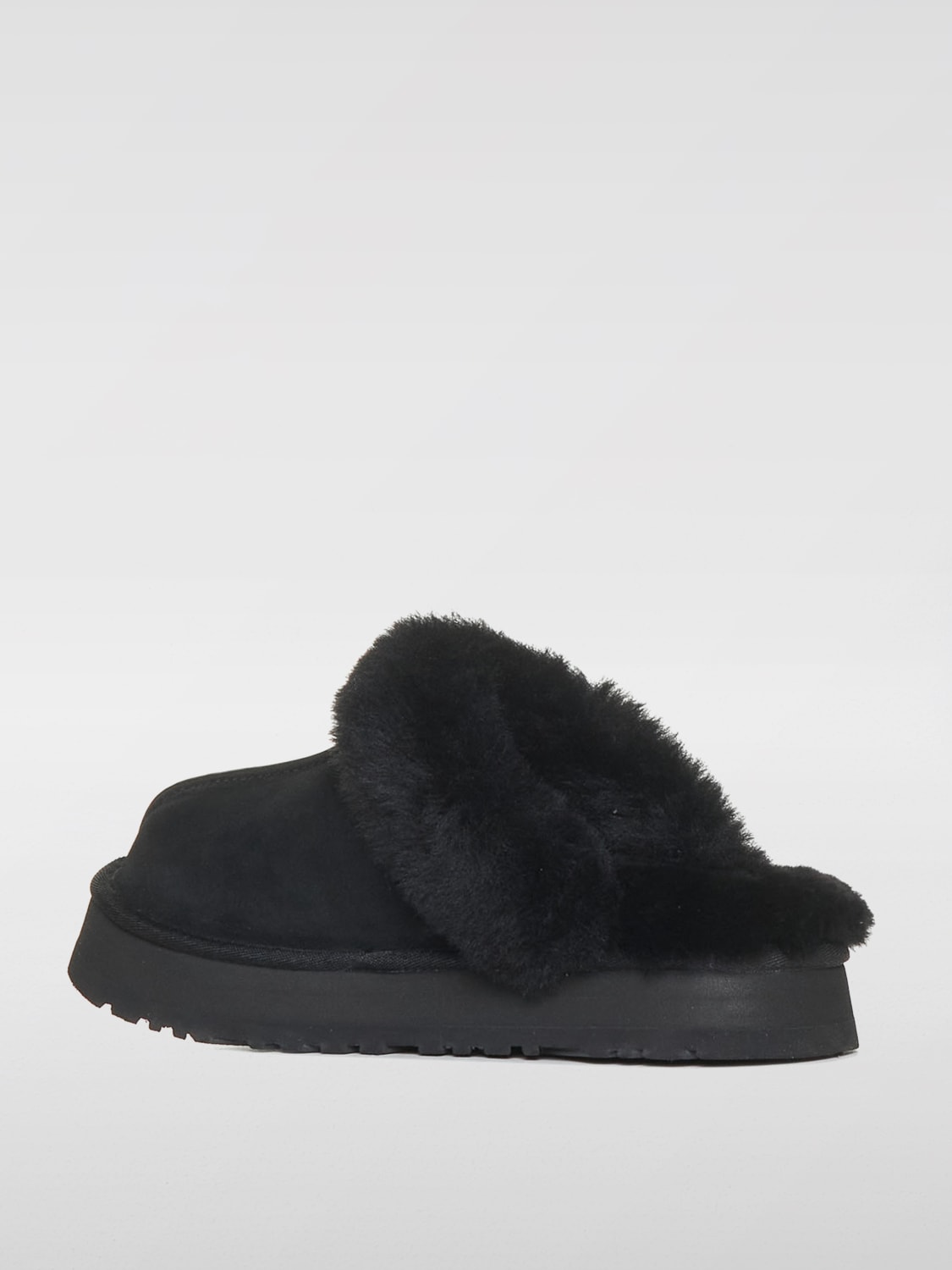 UGG CHAUSSURES BASSES: Sandales plates femme UGG, Noir - Img 3