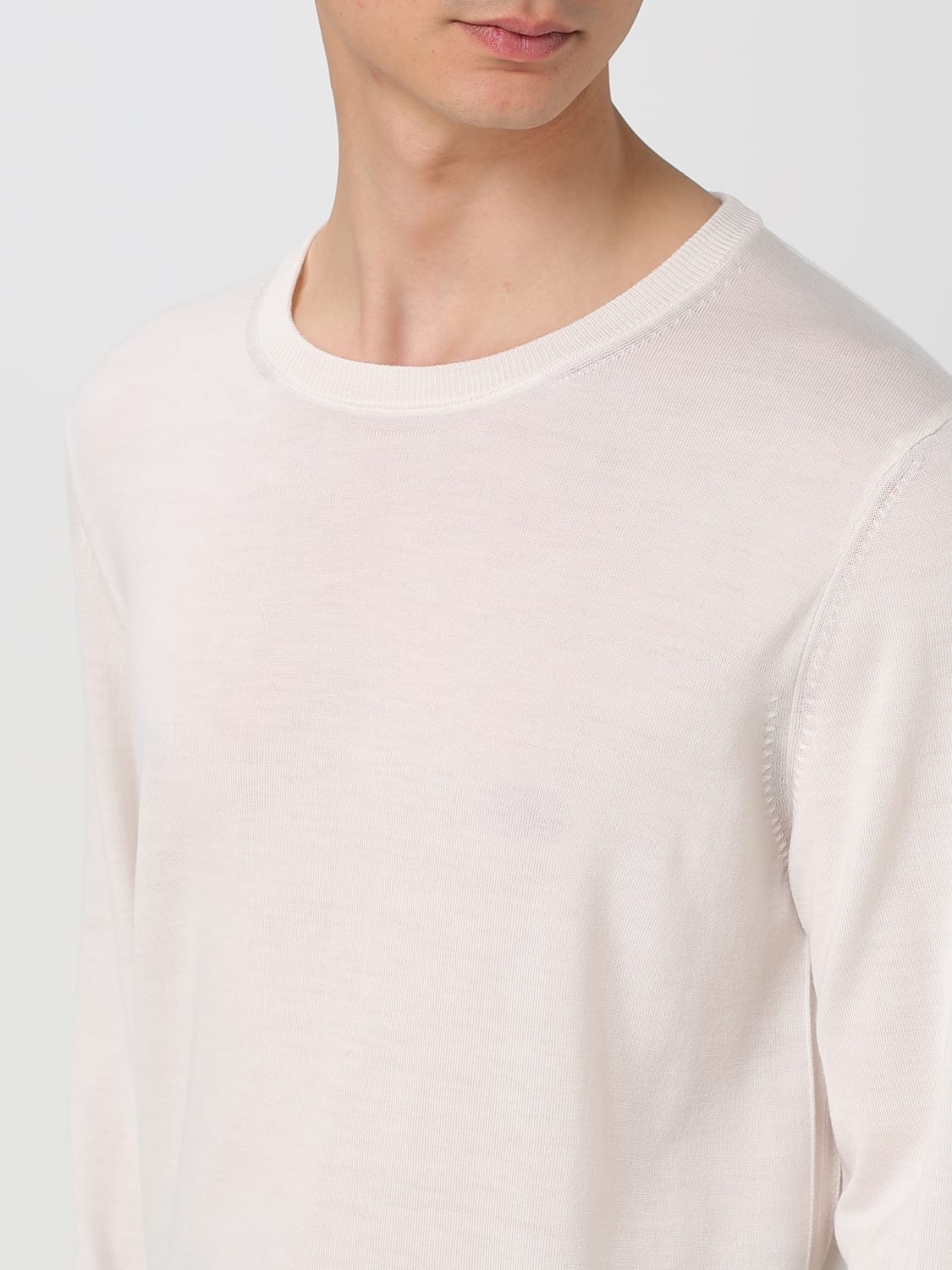 BOSS SWEATER: Sweater men Boss, White - Img 3