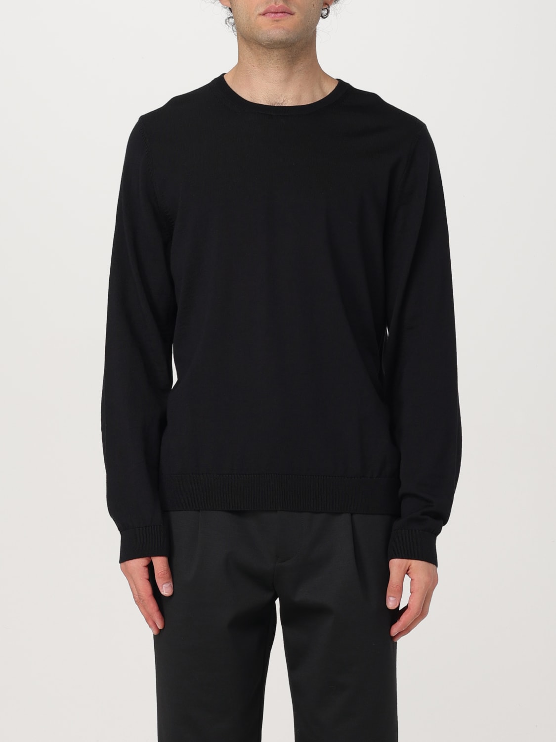 BOSS PULLOVER: Pullover herren Boss, Schwarz - Img 1