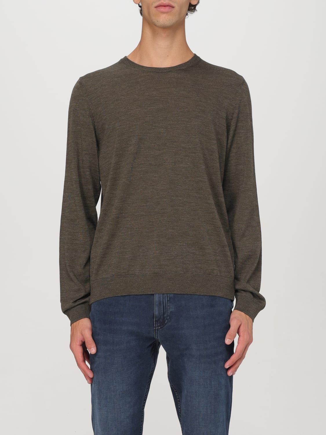 BOSS JERSEY: Jersey hombre Boss, Verde - Img 1