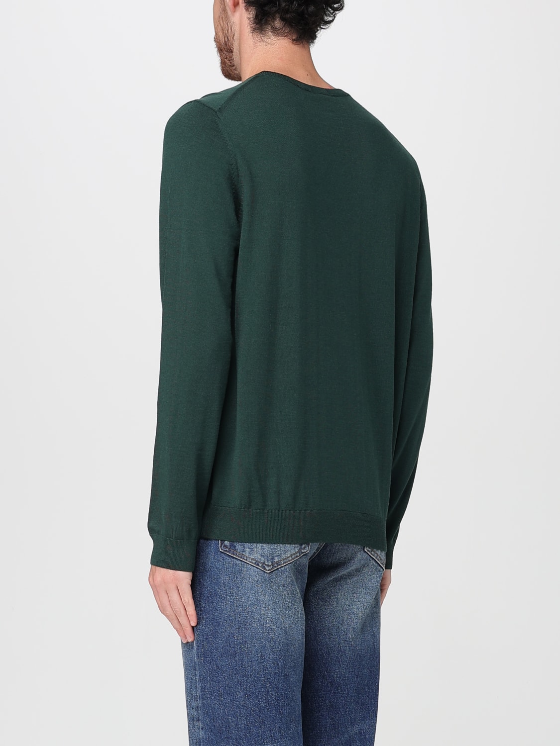 BOSS SWEATER: Sweater men Boss, Bottle Green - Img 2