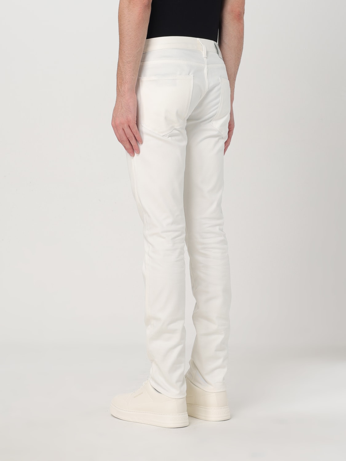 White armani jeans hotsell