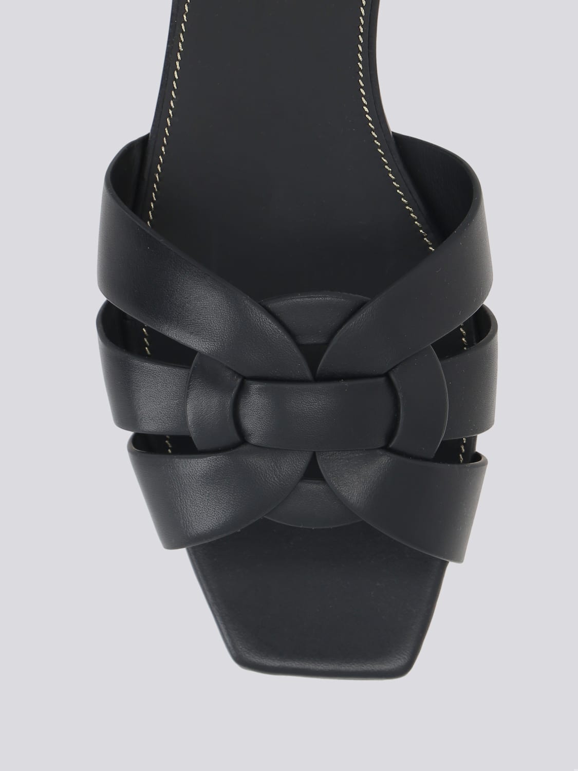 SAINT LAURENT HEELED SANDAL: Shoes woman Saint Laurent, Black - Img 4