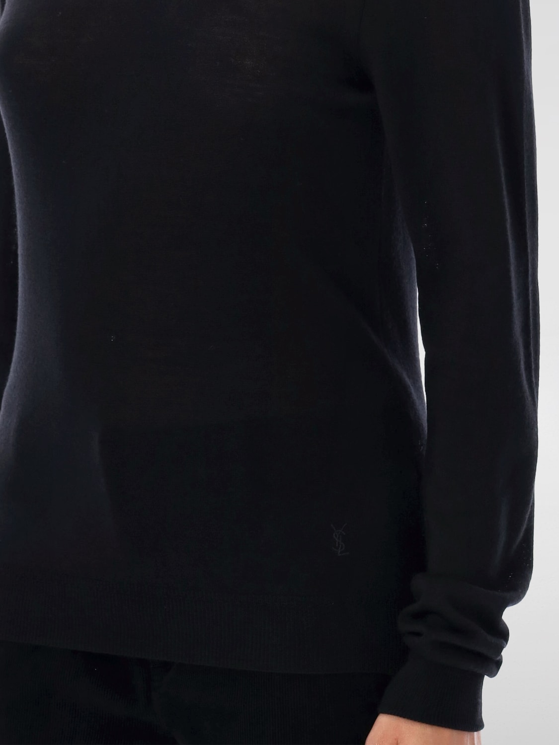 SAINT LAURENT SWEATER: Sweater woman Saint Laurent, Black - Img 3