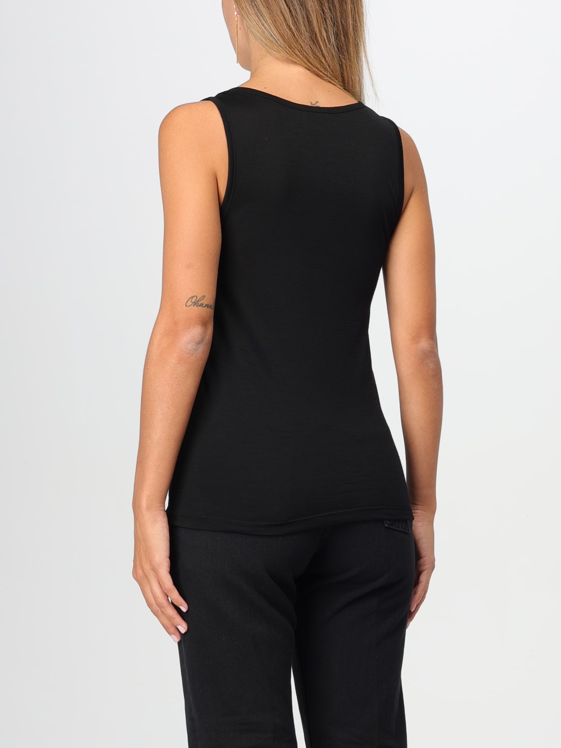 SAINT LAURENT TOP: Top woman Saint Laurent, Black - Img 3