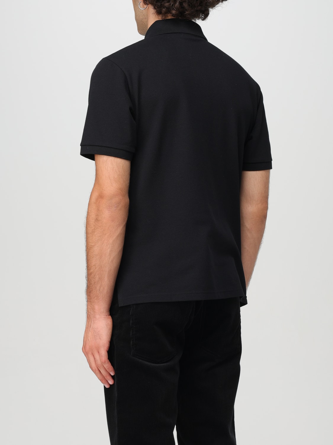 SAINT LAURENT POLO: Polo homme Saint Laurent, Noir - Img 3