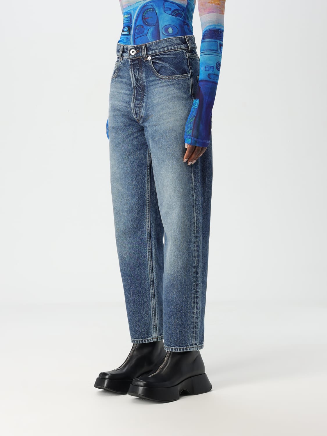 JW ANDERSON JEANS: Jeans femme Jw Anderson, Denim - Img 4